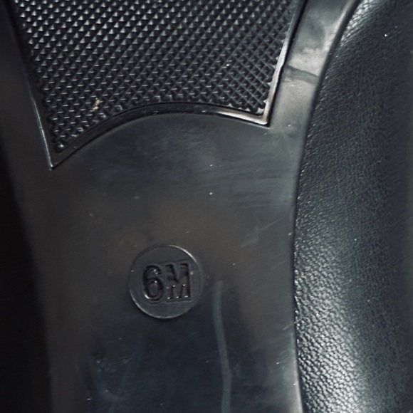 Marc Fisher Vany Over The Knee Pointed Toe Block Heel Black Size 6 - Picture 13 of 13